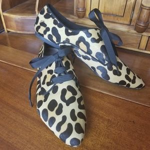 Vera Pelle Cinti  Leopard print shoes
